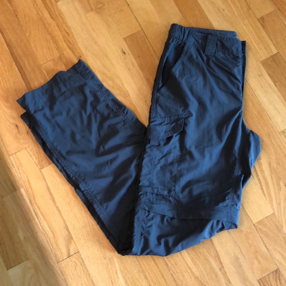 Columbia  omni-shade pants. Zip off legs.  So n protection.